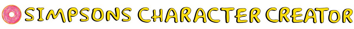Simpsons Character Creator Logo V1